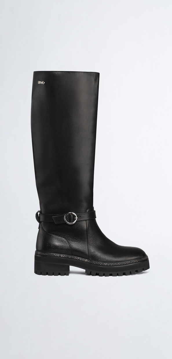 Liu Jo Stivali alti in pelle