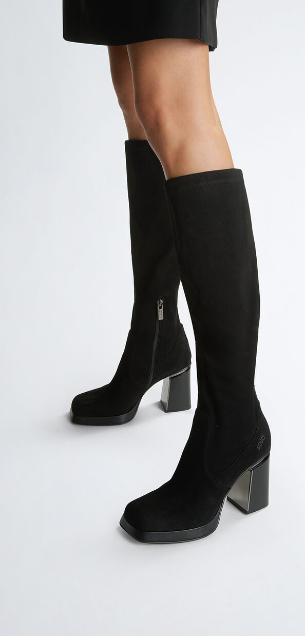 Liu Jo Stivali alti neri stretch