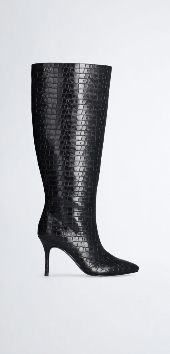 Liu Jo Stivali alti stampa coccodrillo