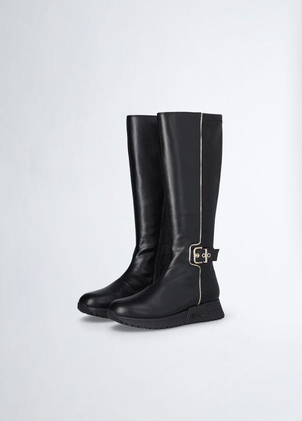 Liu Jo Stivali Sneakers Con Fibbia