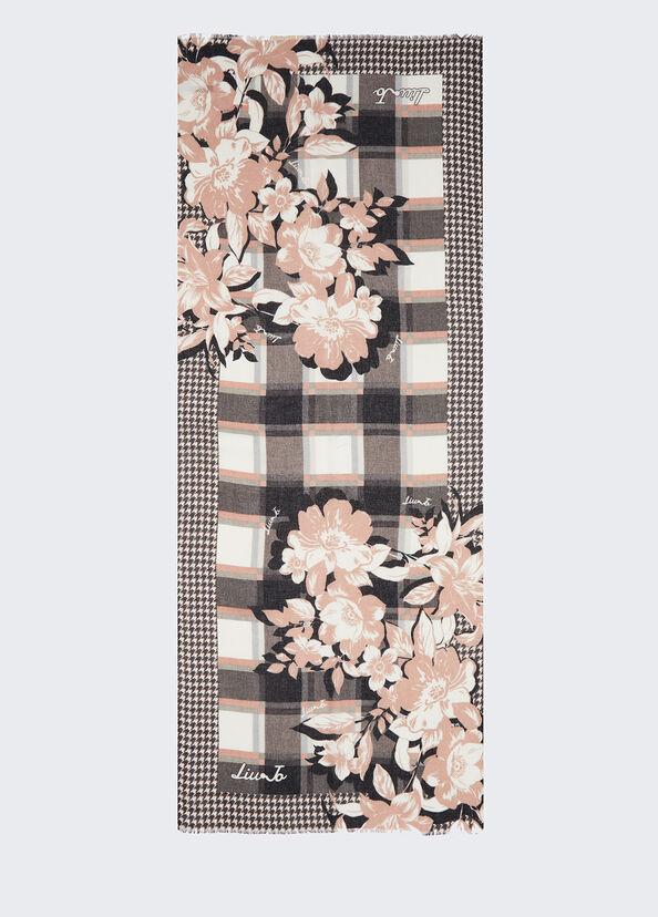 Liu Jo Stola Check Floreale