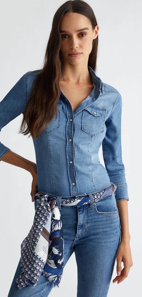 Liu Jo Stola check floreale