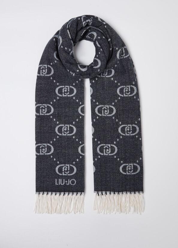 Liu Jo Stola Con Logo Jacquard