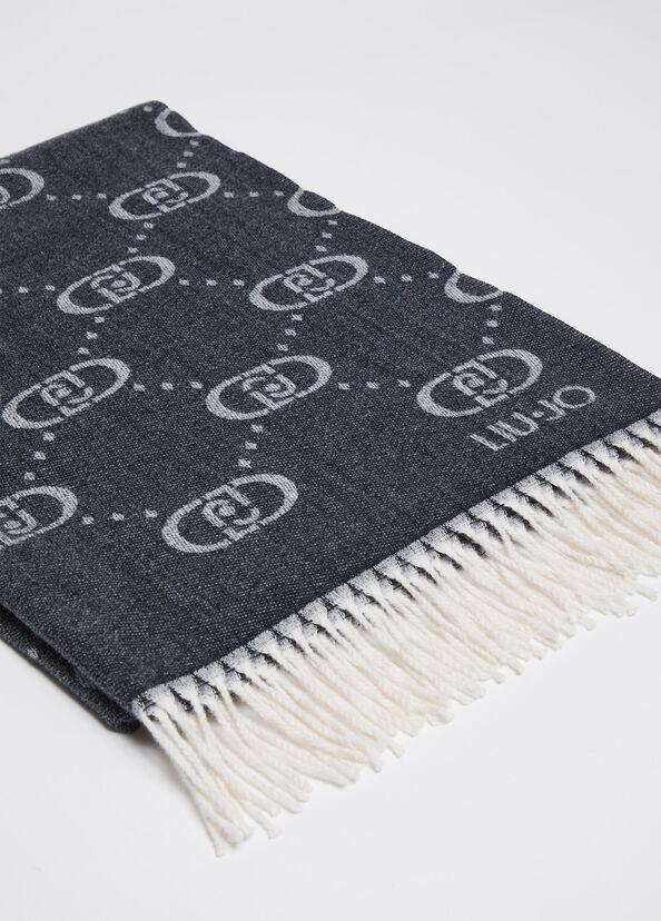 Liu Jo Stola Con Logo Jacquard