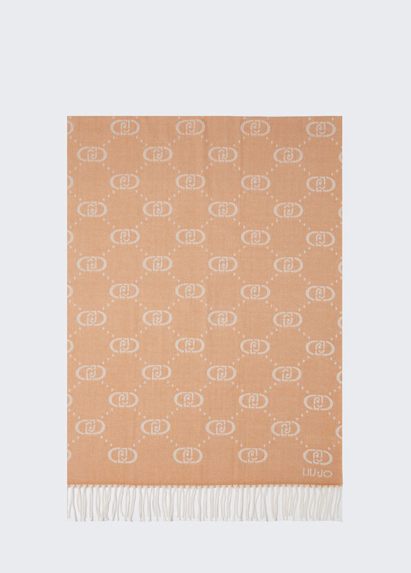 Liu Jo Stola Con Logo Jacquard