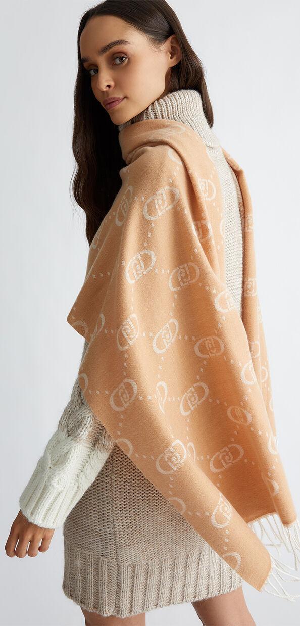 Liu Jo Stola con logo jacquard