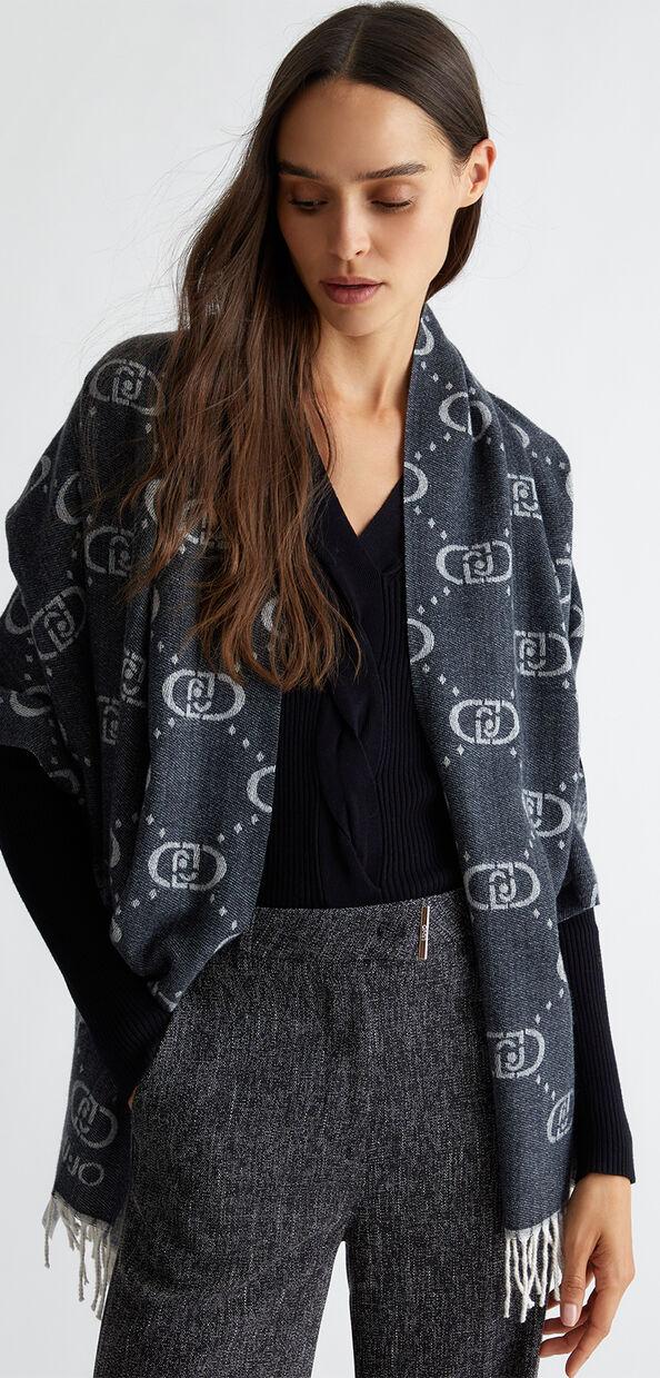 Liu Jo Stola con logo jacquard