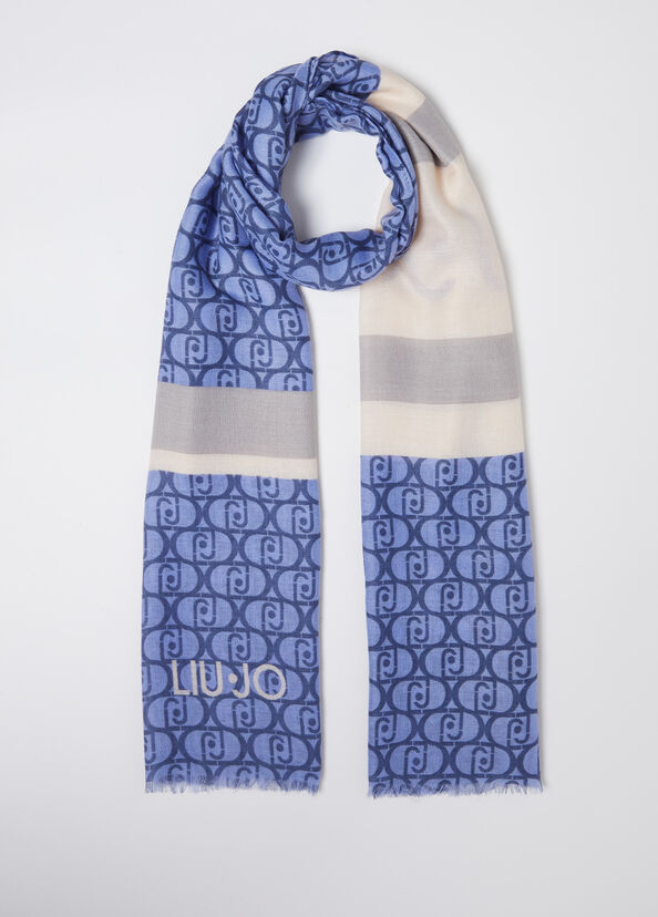 Liu Jo Stola Con Logo Stampato