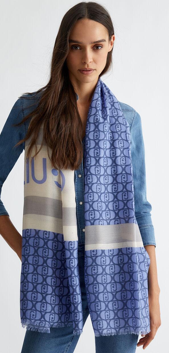 Liu Jo Stola con logo stampato