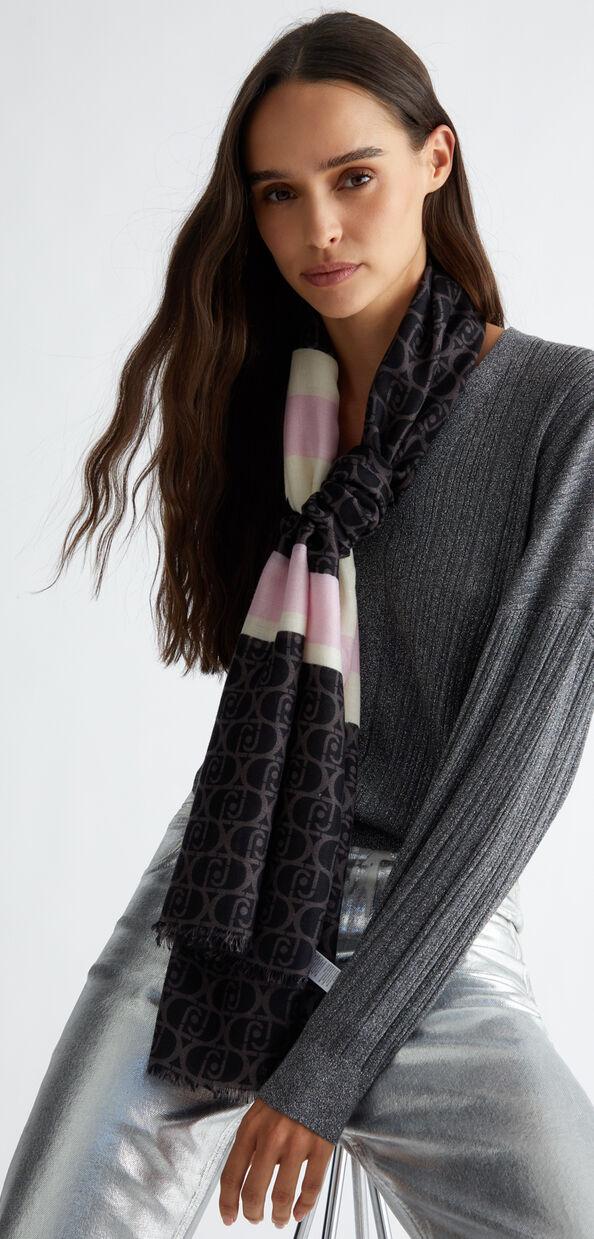 Liu Jo Stola con logo stampato