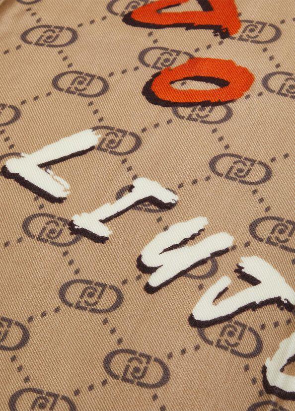 Liu Jo Stola In Misto Lana Stampata