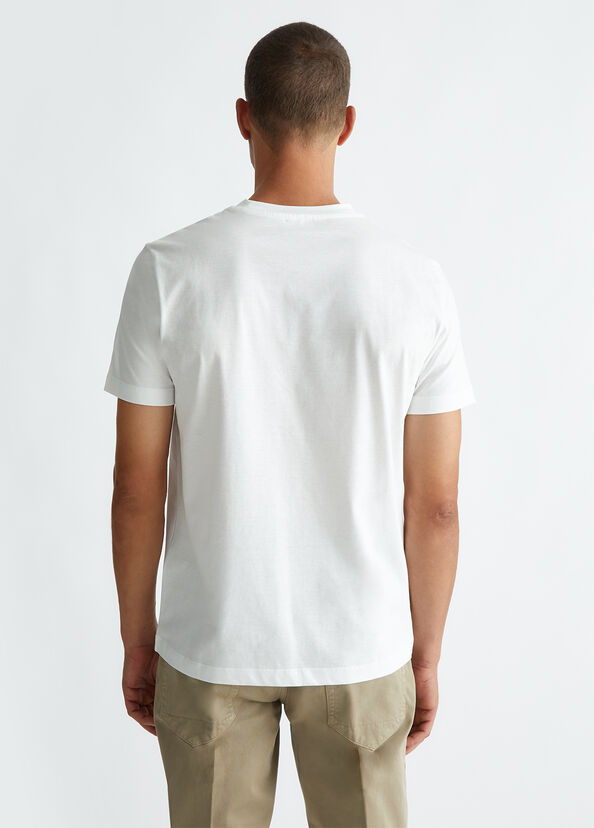 Liu Jo T-shirt Bianca Con Logo