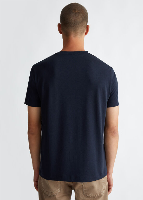 Liu Jo T-shirt Blu In Cotone