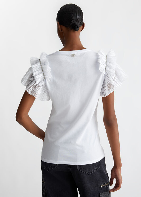 Liu Jo T-shirt Con Rouches