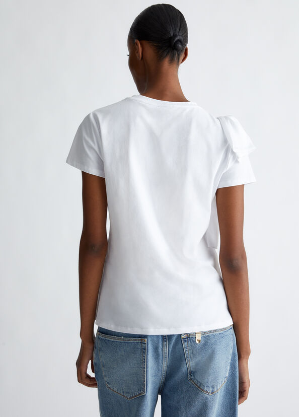 Liu Jo T-shirt Con Rouches