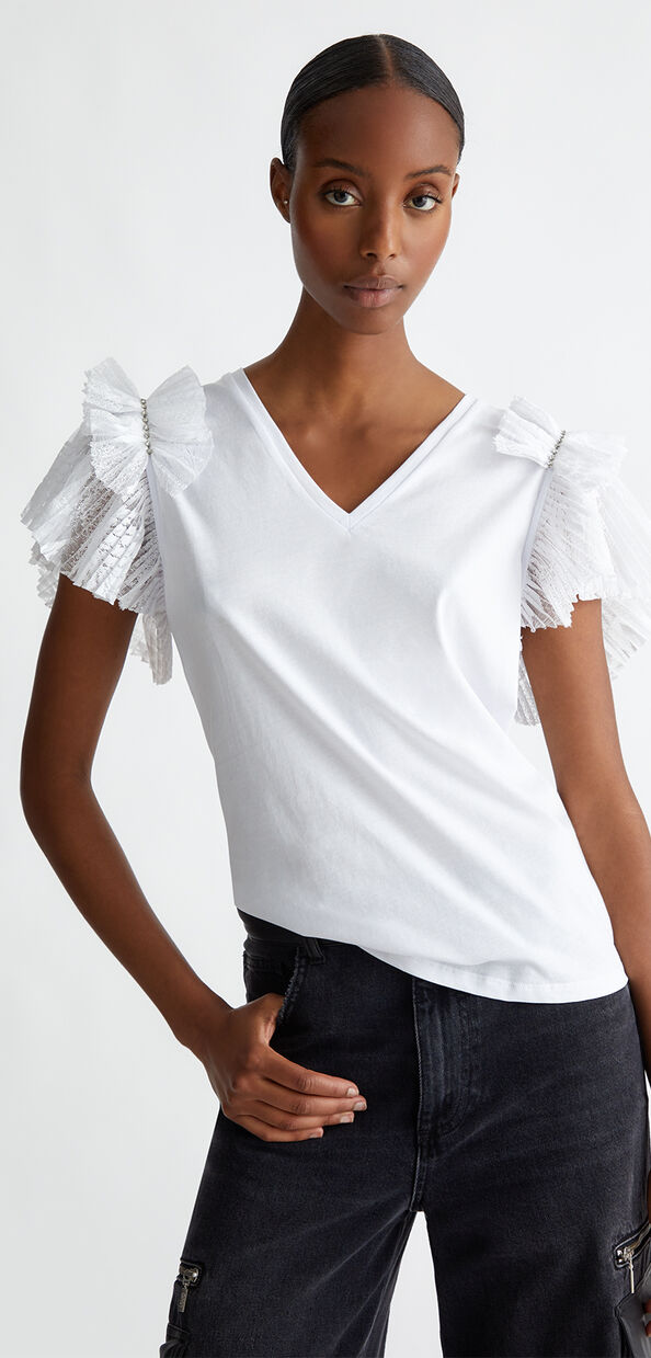 Liu Jo T-shirt con rouches