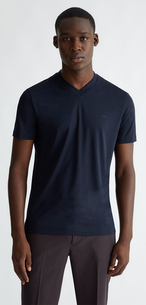 Liu Jo T-shirt con scollo a V