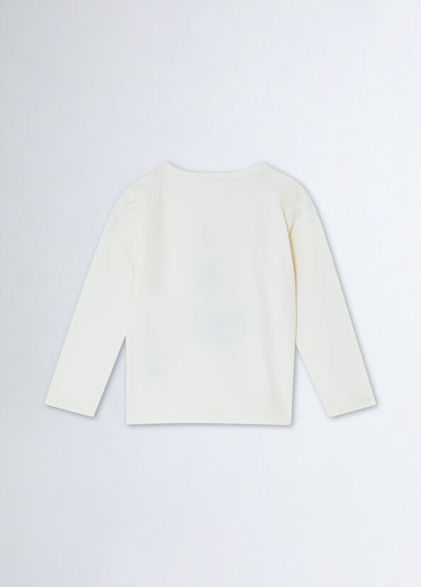 Liu Jo T-shirt Con Stampa E Strass