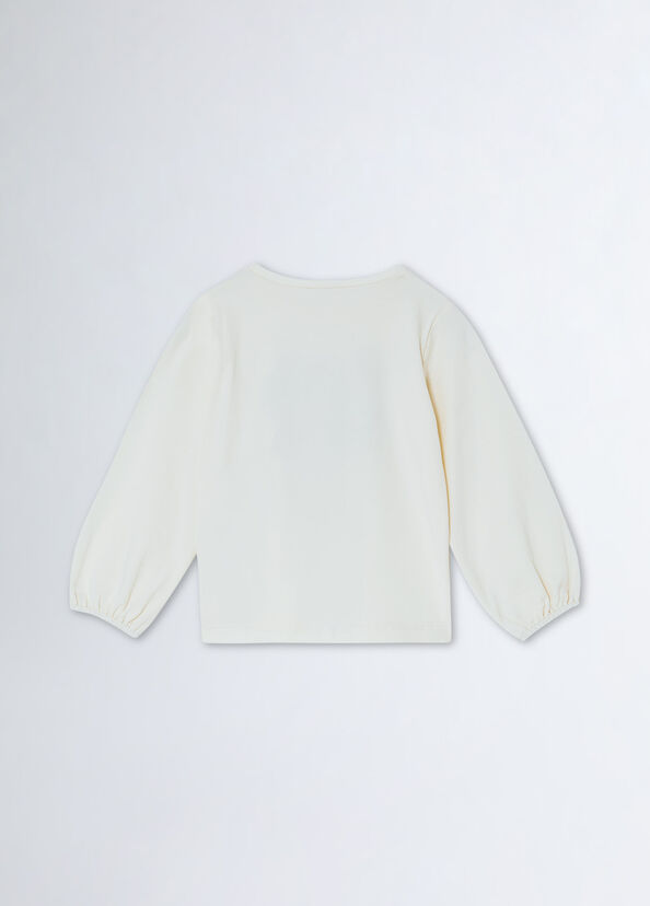 Liu Jo T-shirt Con Stampa E Strass