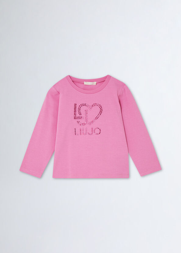 Liu Jo T-shirt Con Strass