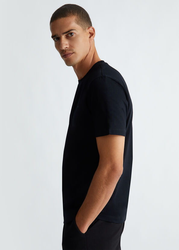 Liu Jo T-shirt Nero Con Logo