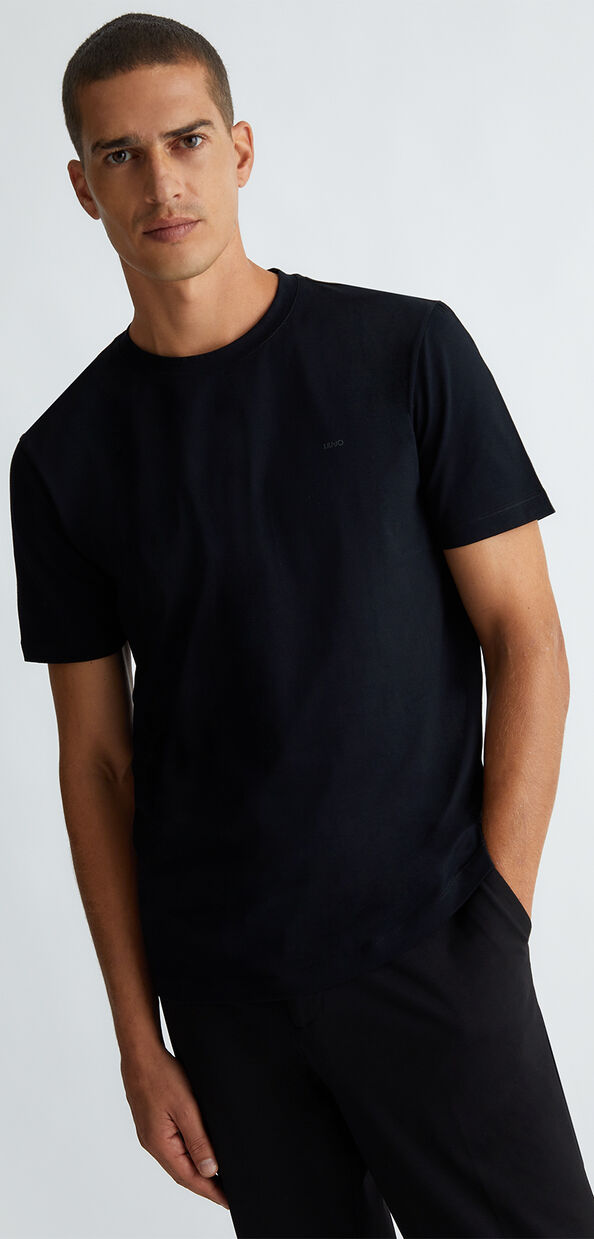 Liu Jo T-shirt nero con logo