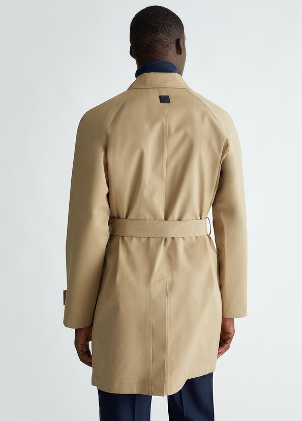 Liu Jo Trench Beige Da Uomo