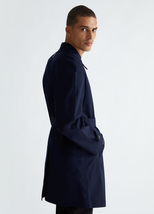 Liu Jo Trench Blu Da Uomo