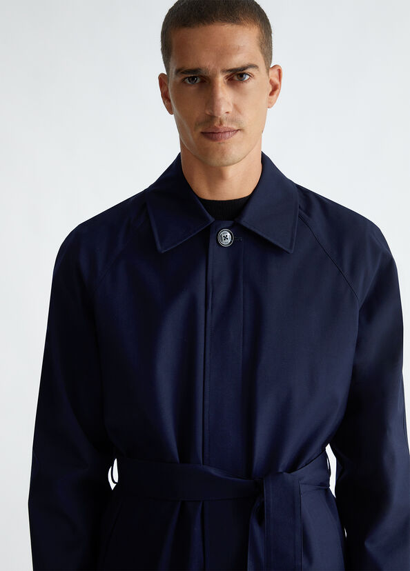 Liu Jo Trench Blu Da Uomo