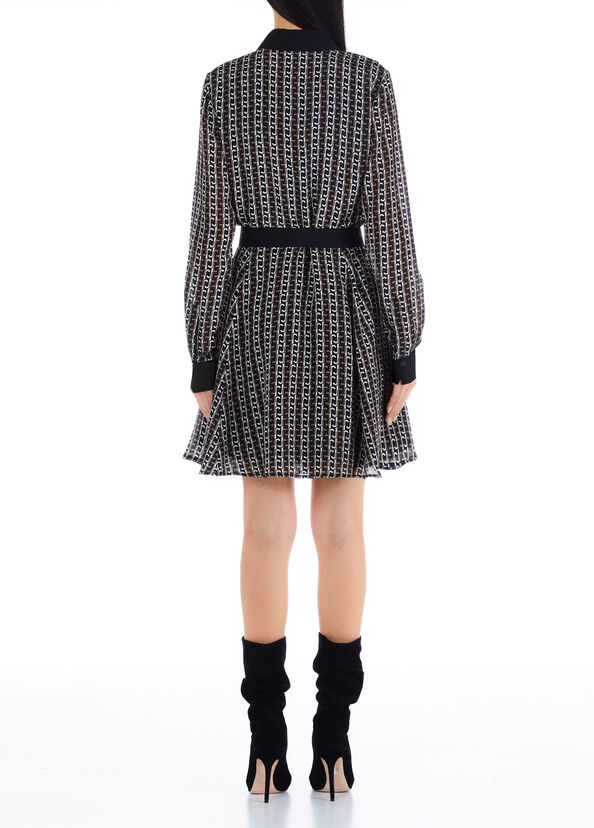 Liu Jo Vestito Chemisier In Seta