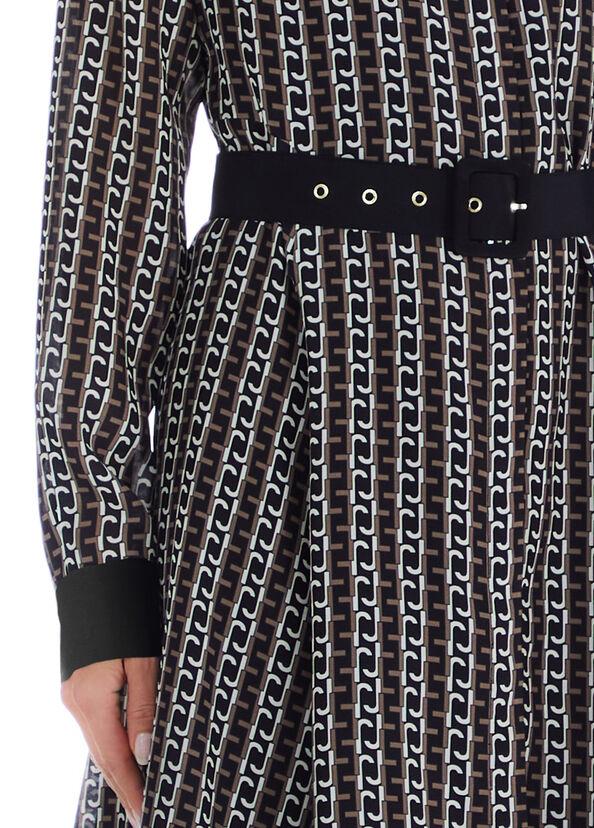 Liu Jo Vestito Chemisier In Seta