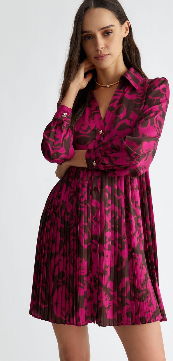 Liu Jo Vestito chemisier in twill stampato