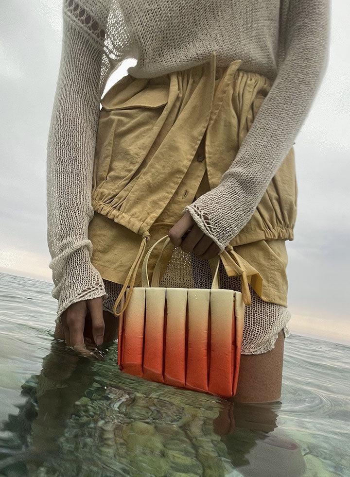 Themoirè ARIA GRADIENT NYLON APRICOT