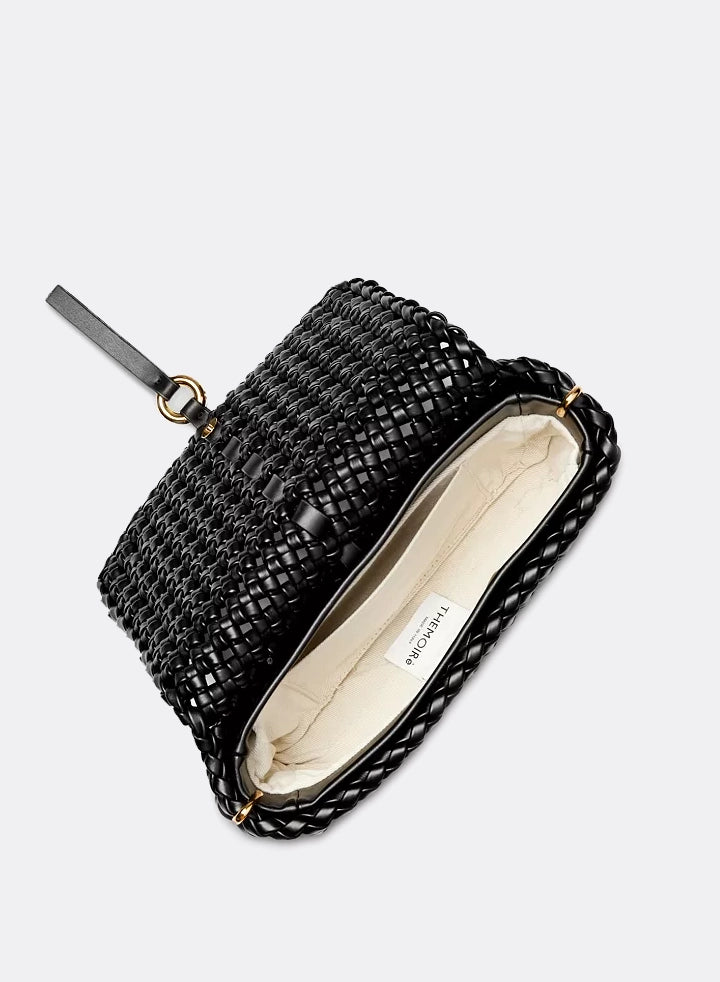 Themoirè ASTERI KNOTS BLACK