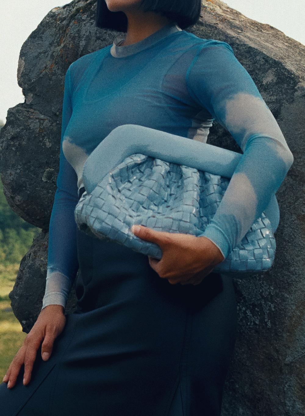 Themoirè BIOS NAPLAK DUSTY BLUE