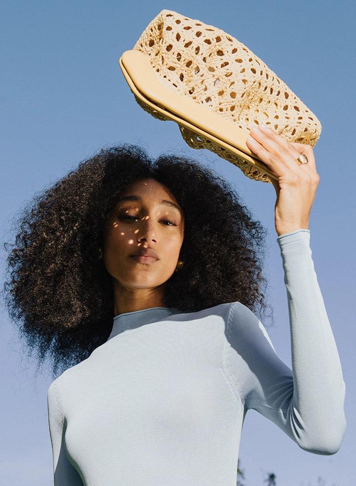 Themoirè BIOS OPEN STRAW NATURAL