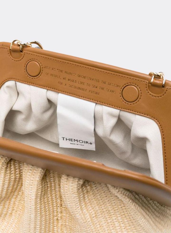 Themoirè BIOS STRAW SHELL / CARAMEL