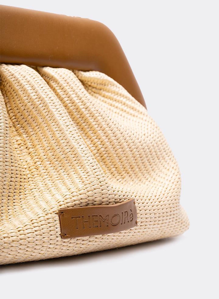Themoirè BIOS STRAW SHELL / CARAMEL