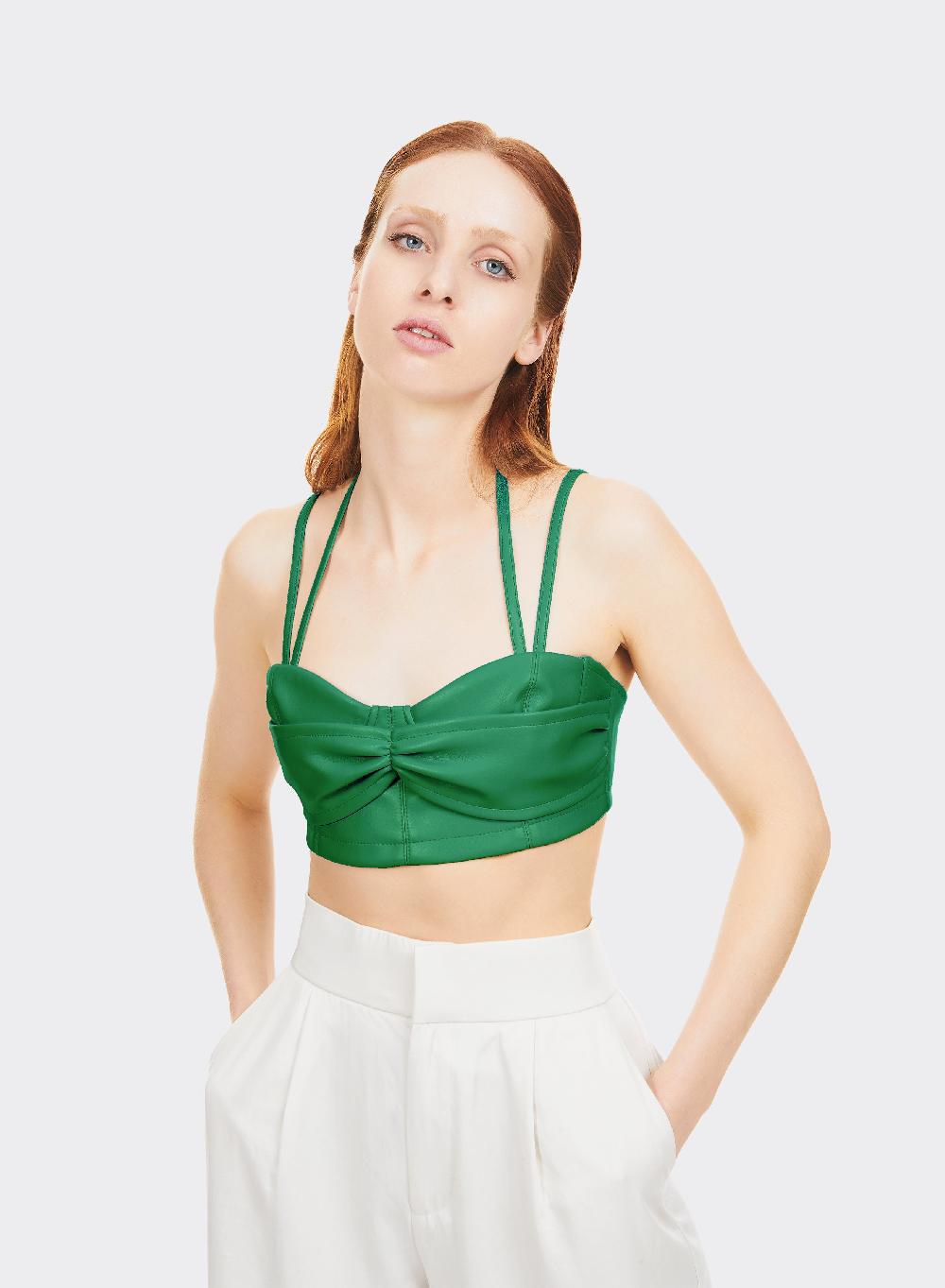 Themoirè BRALETTE VEGAN FABRIC GRASS