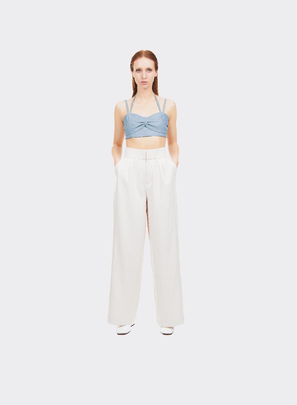Themoirè BRALETTE VEGAN FABRIC LIGHT BLUE