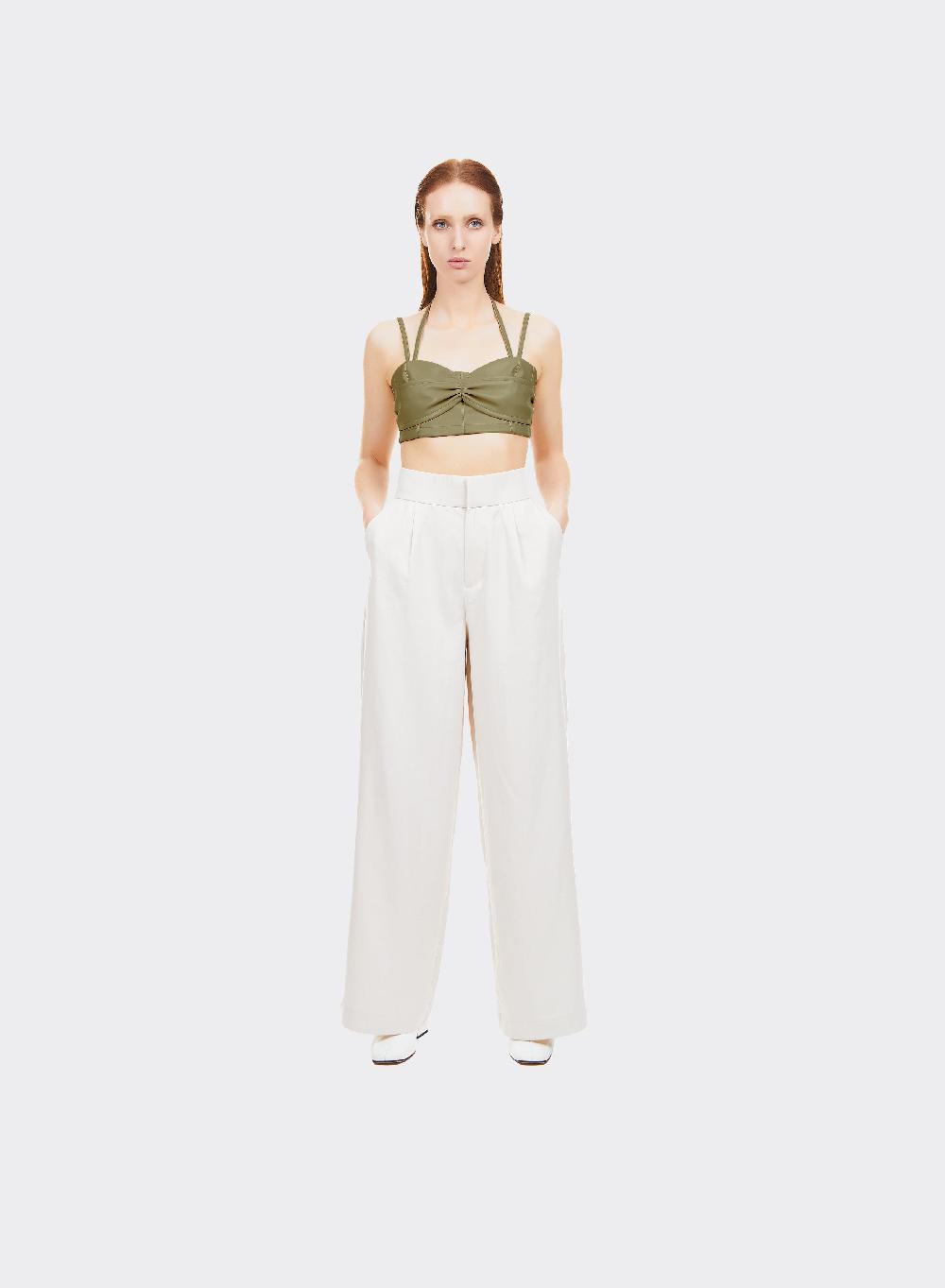 Themoirè BRALETTE VEGAN FABRIC MILITARY