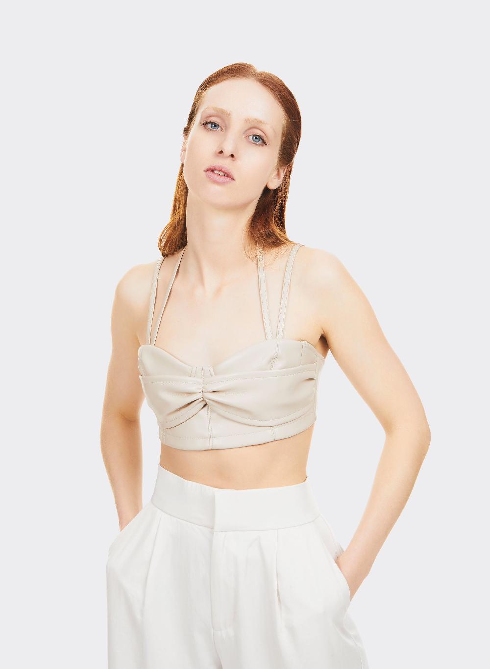 Themoirè BRALETTE VEGAN FABRIC MILK