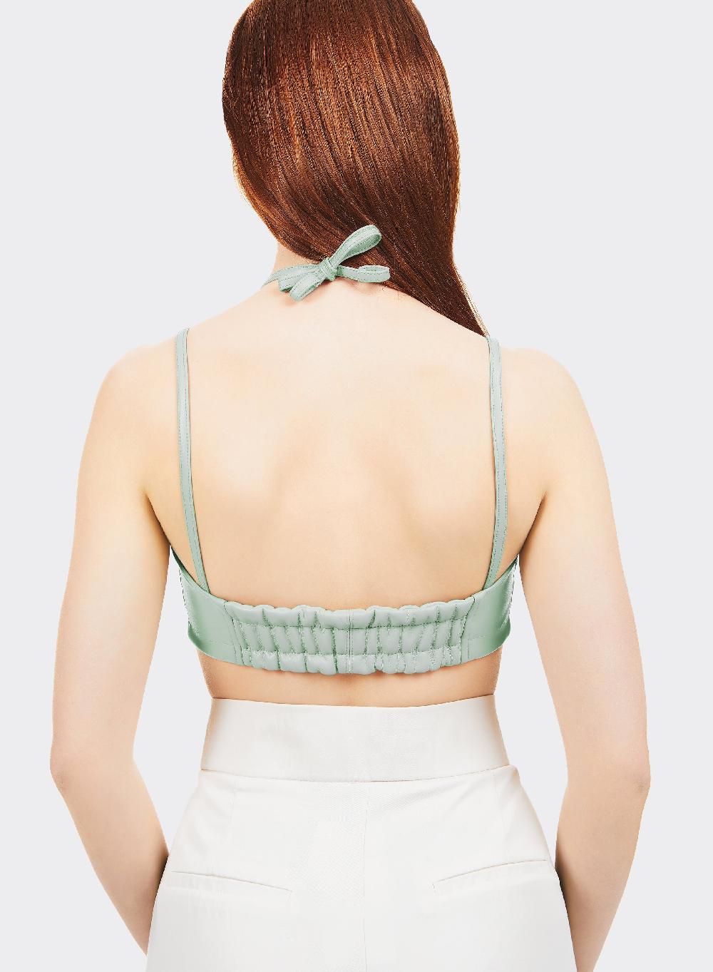 Themoirè BRALETTE VEGAN FABRIC MINT