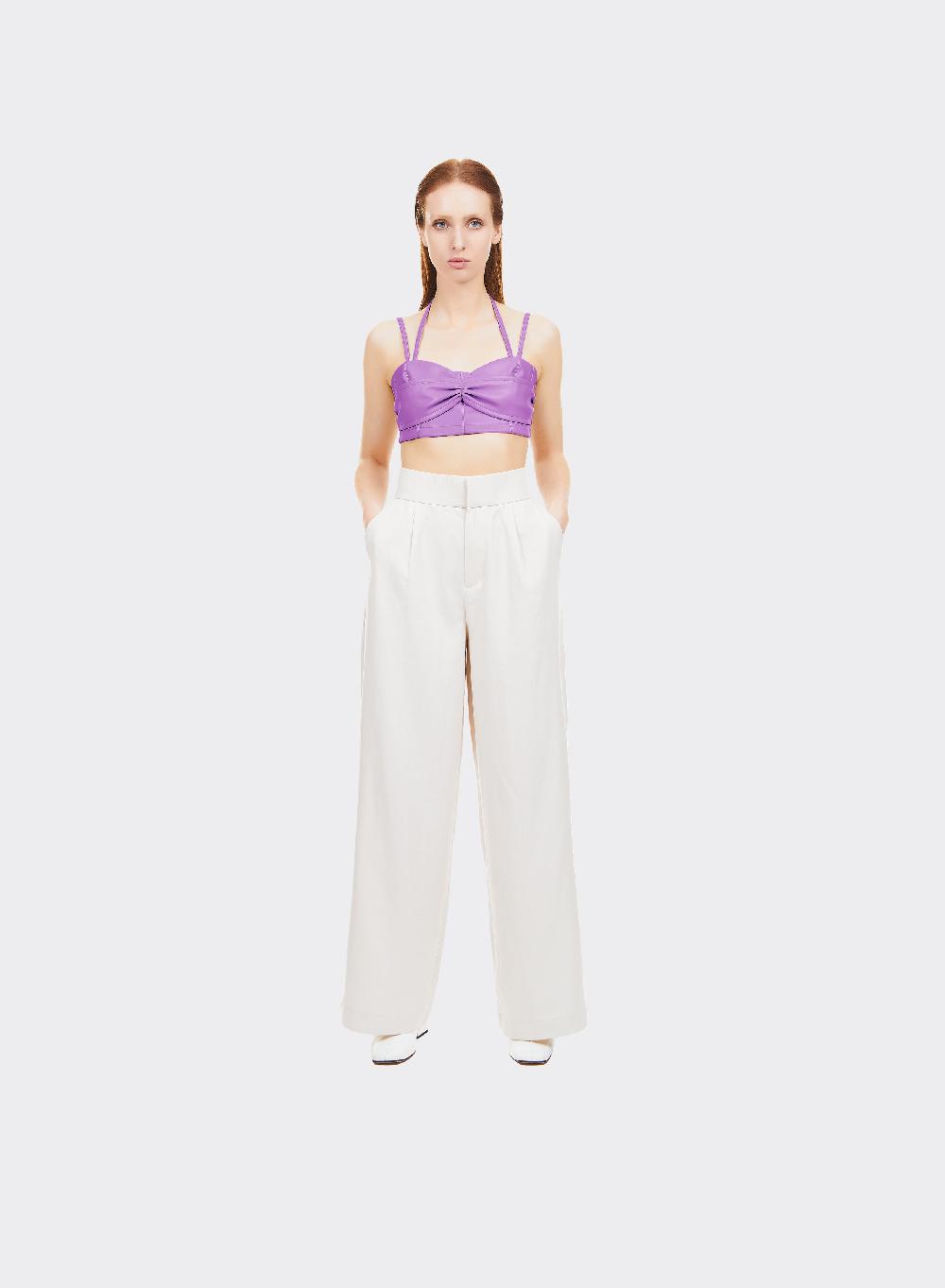 Themoirè BRALETTE VEGAN FABRIC VIOLET