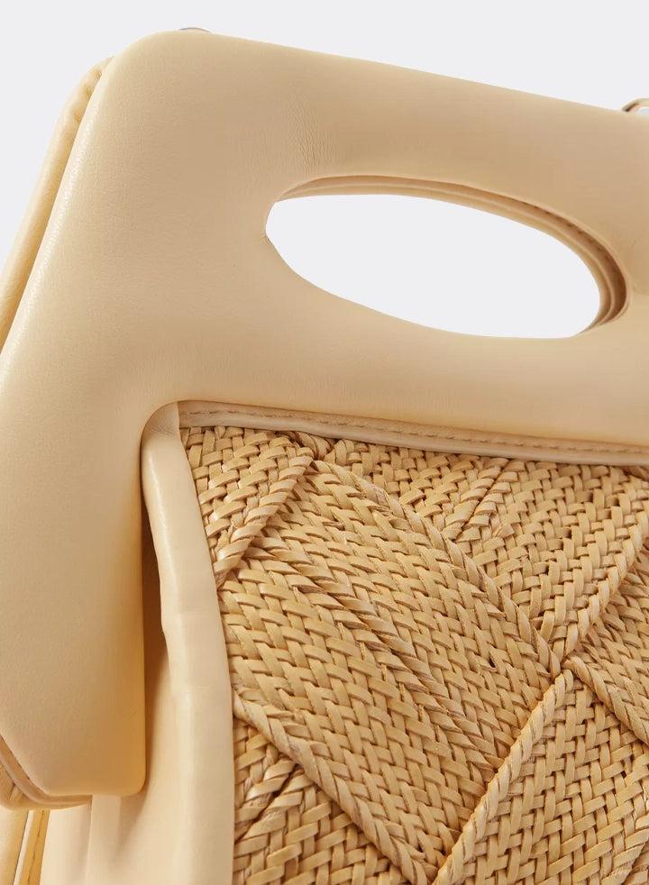 Themoirè CLORI WEAVED STRAW CANARY