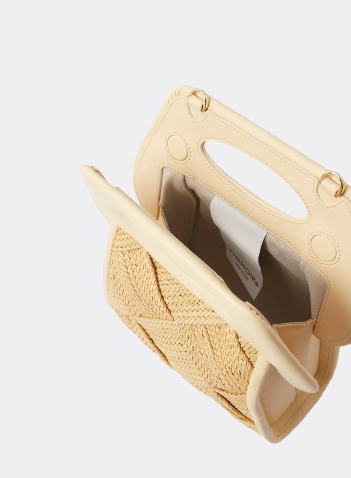 Themoirè CLORI WEAVED STRAW CANARY
