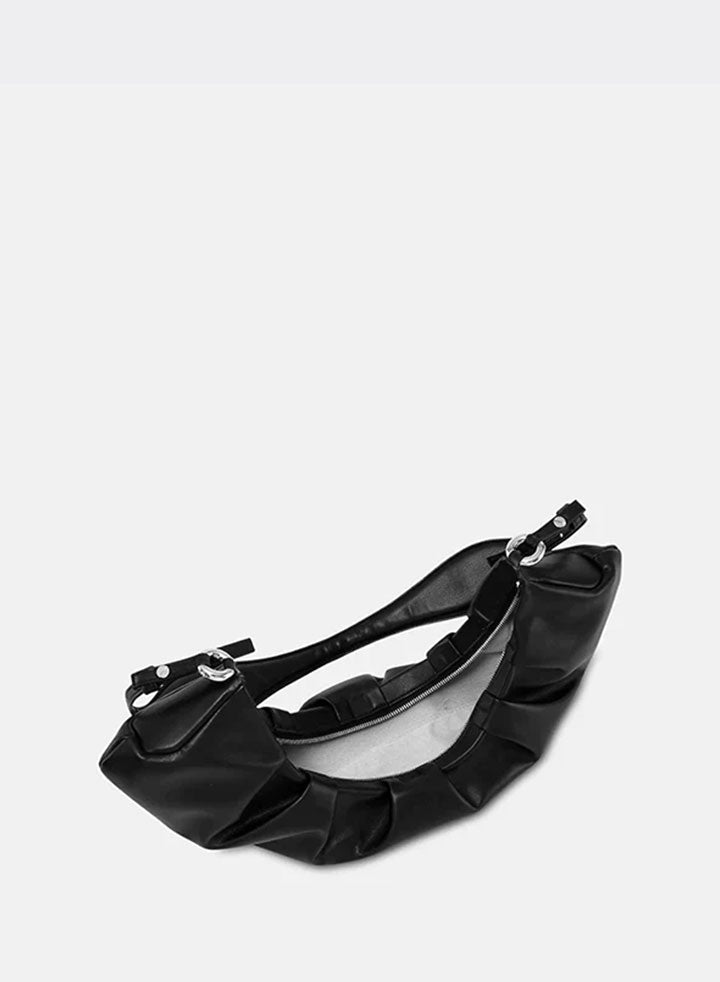 Themoirè CRISALI VEGAN FABRIC BLACK