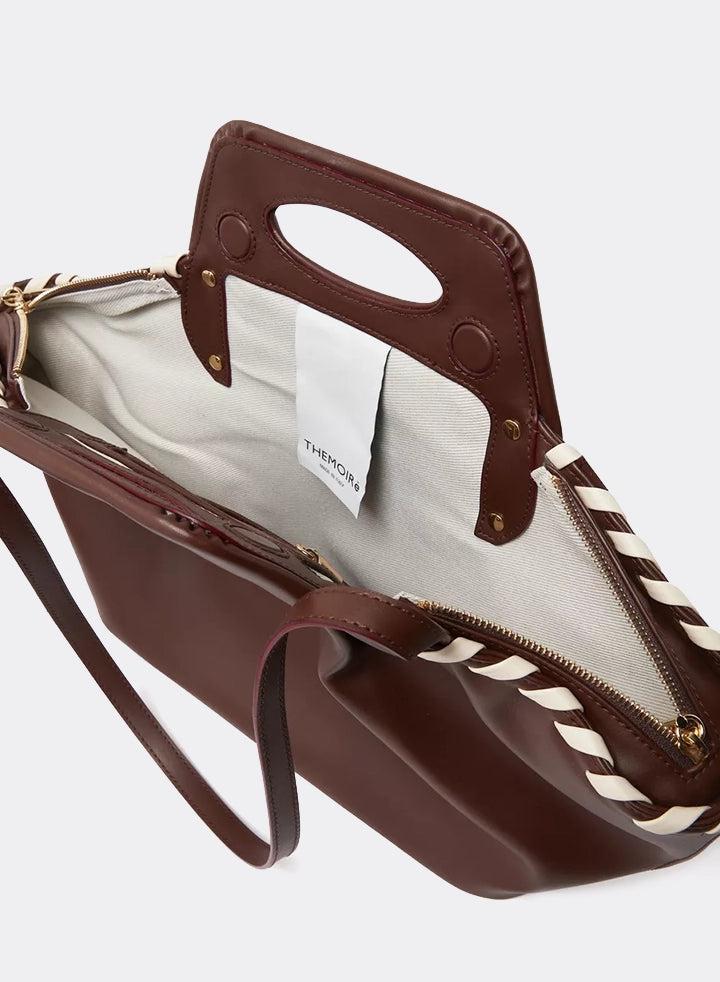 Themoirè DHEA LACE GRAPE BROWN/SHELL