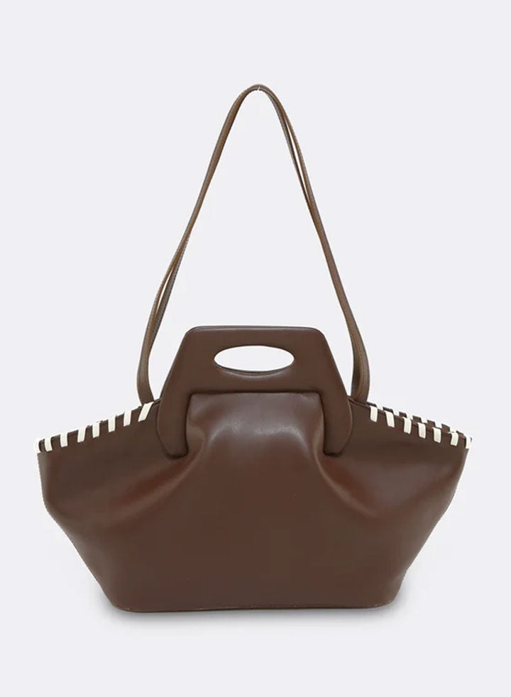 Themoirè DHEA LACE GRAPE BROWN/SHELL