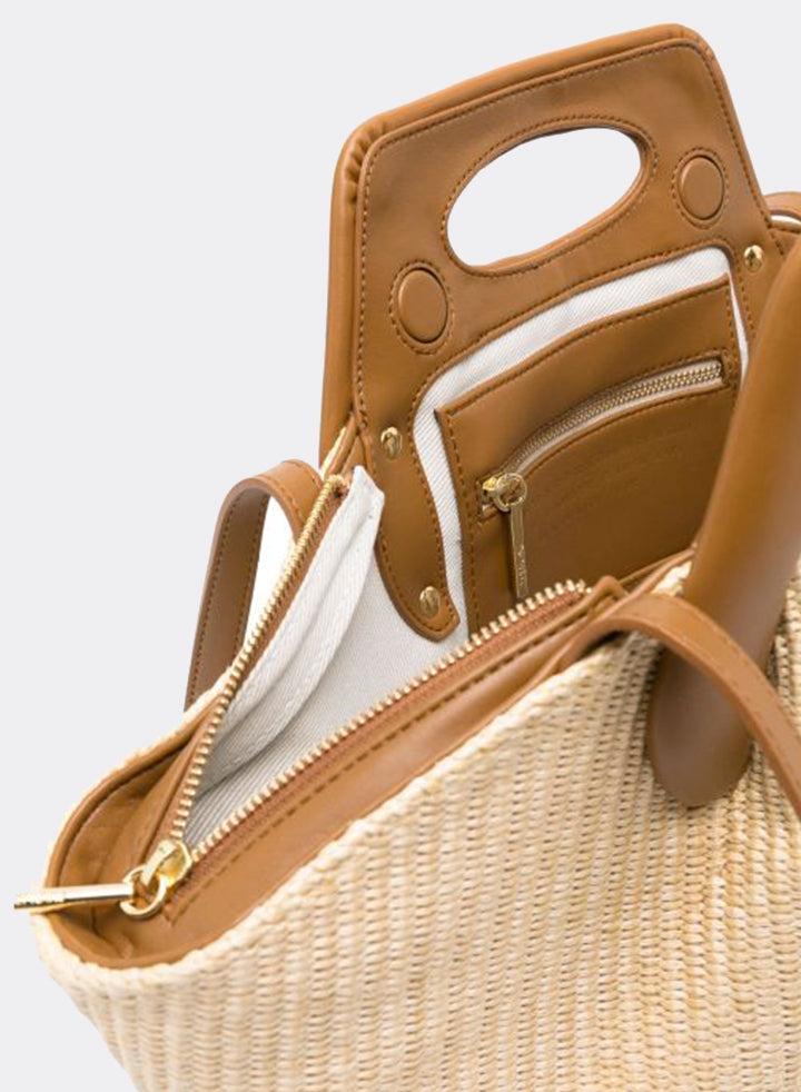 Themoirè DHEA STRAW SHELL / CARAMEL